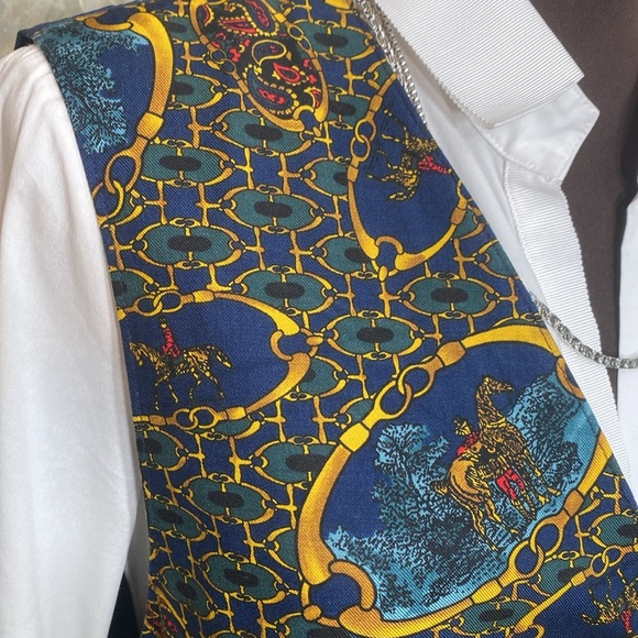 Pendleton stunning vest. equestrian chic horse riding executive polo hunt - Picture 9 of 11